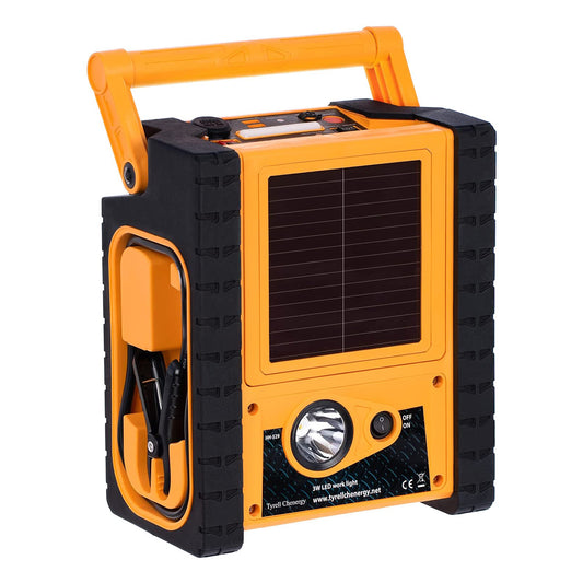 HH-529 Solar Panel Power Station with Inverter,Double AC Plug 400W