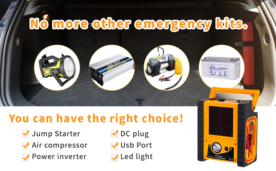 HH-529 Functional and easy to use car jump starter
