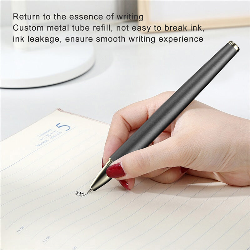 Magnetic Levitating Pen Rotatable, Floating Ballpoint Pen Upright and Swing Magic Pen with Box for Home Desk Office Business Office Luxury Decompression Pen Christmas Gift for Men Gift for Partner