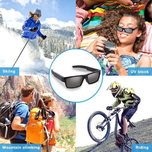 Spy Camera Glasses with Video Support Up to 32GB TF Card 1080P Video Camera Glasses Portable Motion Only Video Recorder