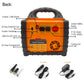 HH-715 Multifunctional Jump Starter, Double AC 110 Volt Inverter outlet 400W